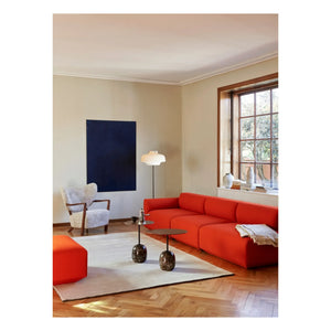 & Tradition - Lato LN9 Beistelltisch, Nussbaum Tischplatte