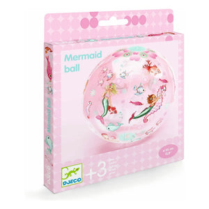 Djeco - Meerjungfrau aufblasbarer Ballon | Rosa