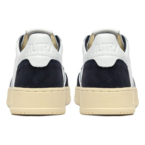 Autry - Medalist Low Leder und Wildleder Sneaker | Petrolblau