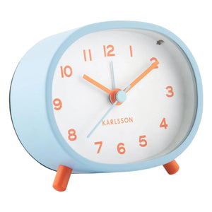 Present Time - Fröhlicher Wecker | Blau