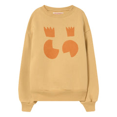 The Animals Observatory - Bear Crown Sweatshirt | Bej