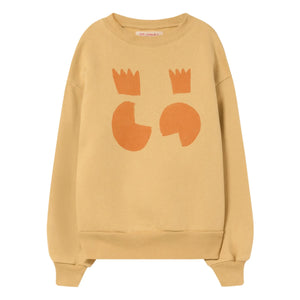 The Animals Observatory - Bear Crown Sweatshirt | Bej