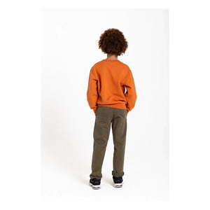 Hundred Pieces - Ryde Spaghetti Organik Pamuk Sweatshirt | Pas Kırmızısı