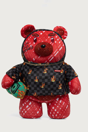 Sprayground - Diablo Moneybear Roter Rucksack 910B8696NSZ