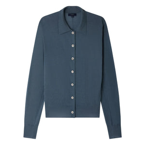 Soeur - Hailey Merinowoll-Strickjacke | Blau