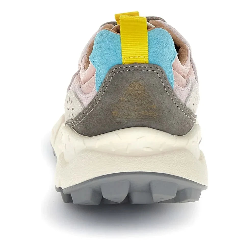 Flower Mountain - Yamano 3 Sneaker aus Wildleder und Nylon | Hellrosa