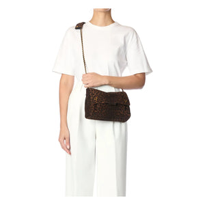 Jérôme Dreyfuss - Lulu M Leoparden-Tasche | Braun
