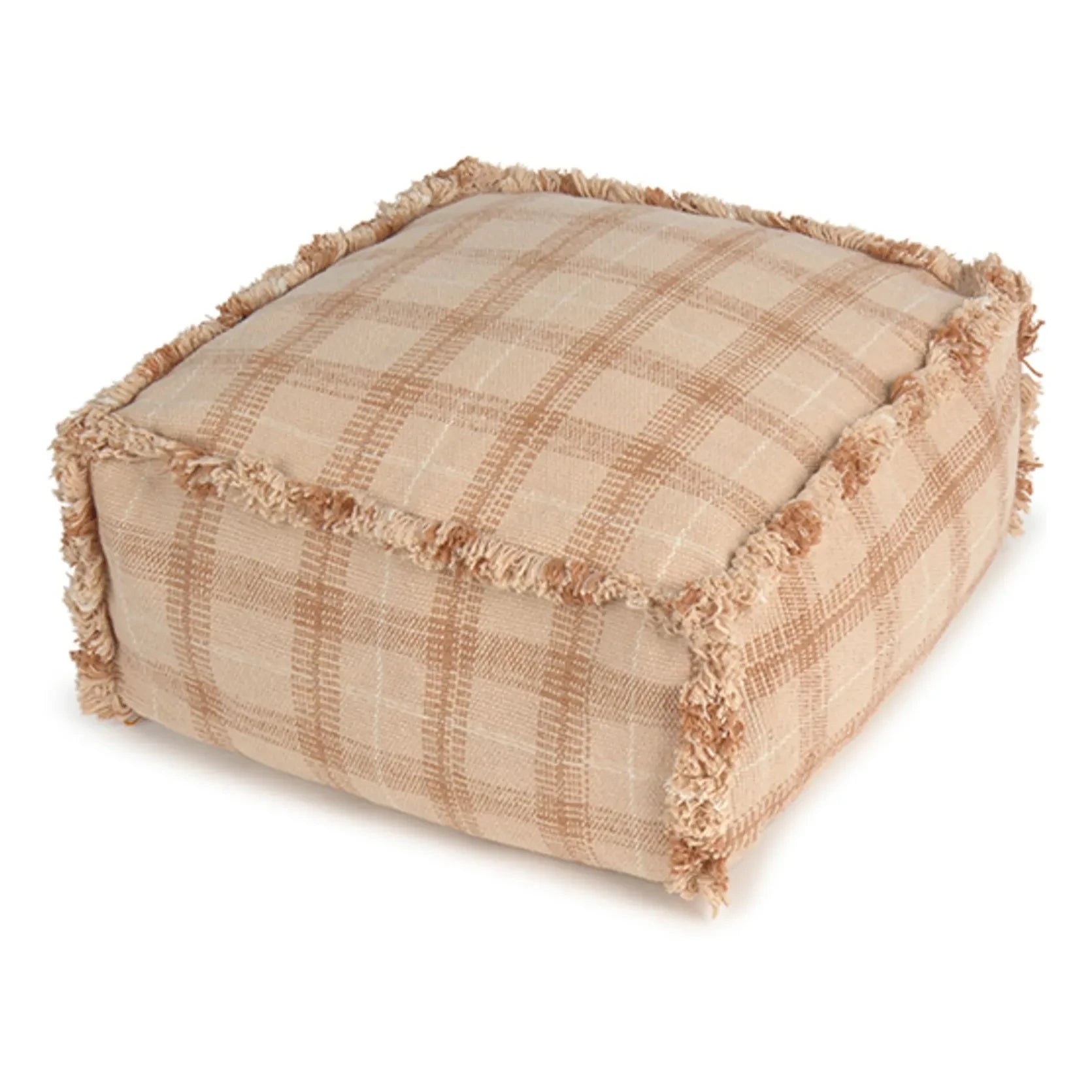 Lorena Canals - Tartan Pouf | Puderrosa
