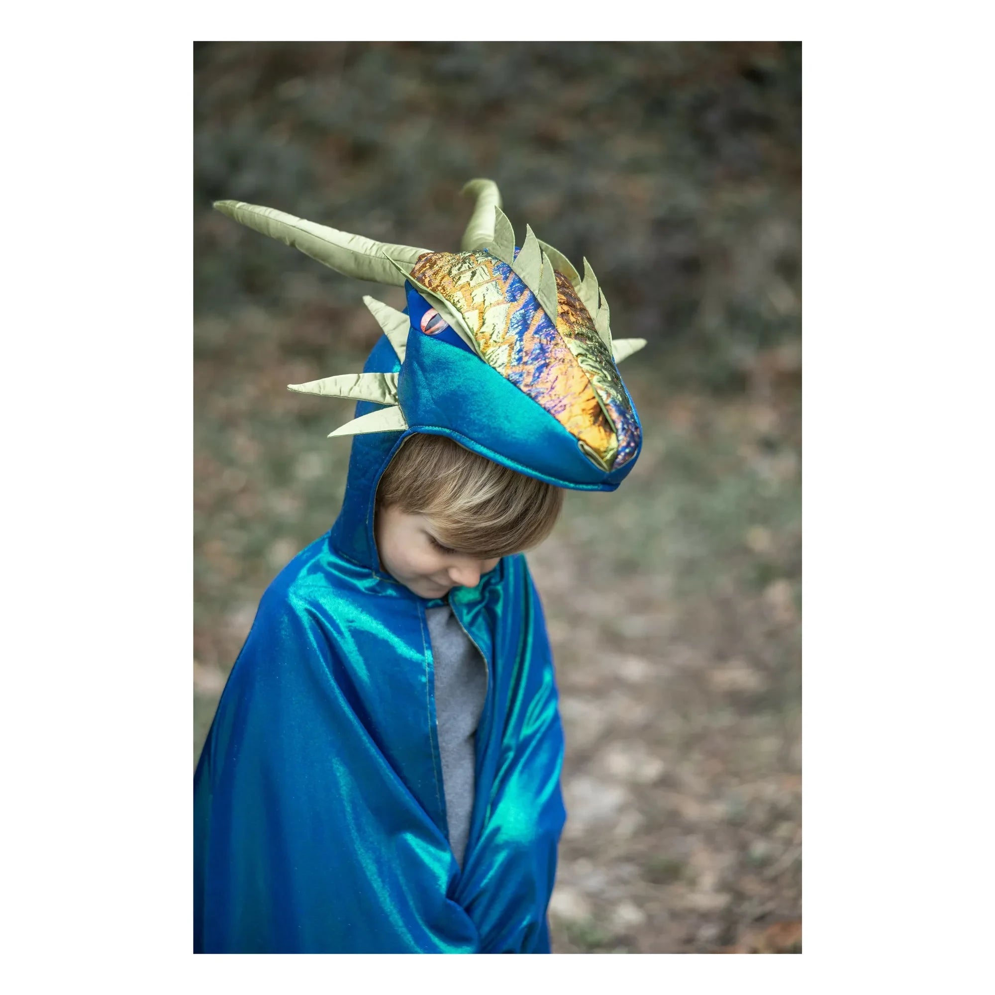 Great Pretenders - Glitzernder Drachenumhang | Blau