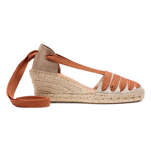 Naguisa - Moraira Espadriller | Tuğla kırmızısı