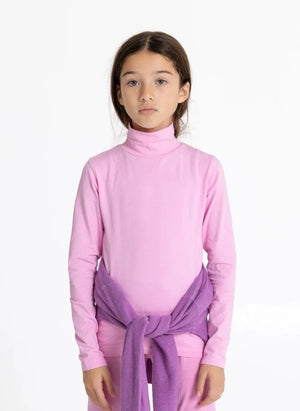 Smallable Kid - T-Shirt mit Kapuze | Verblasstes Rosa