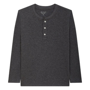 Hartford - Henley Shirt | Dunkelgrau