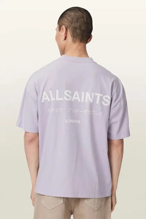 AllSaints Herren Baumwoll Oversize T-Shirt