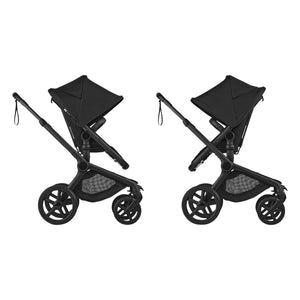 Bugaboo - Bugaboo Fox 5 Renew - Geländegängiger Kinderwagen Komplettgestell Schwarz | Schwarz