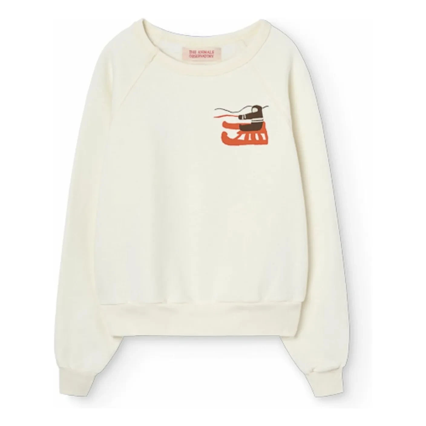 The Animals Observatory - Shark-Sweatshirt | Ecru