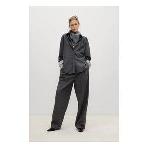 The New Society – Graue Opal-Wollhose