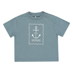Rylee + Cru - Anchor T-Shirt | Blau