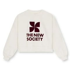 Die neue Gesellschaft – TNS Logolu Sweatshirt | Beyaz