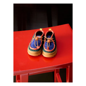 Bobo Choses - Wallabee Sherpa Tarzı Derby Ayakkabılar - Bobo Choses x Camper | Yeşil