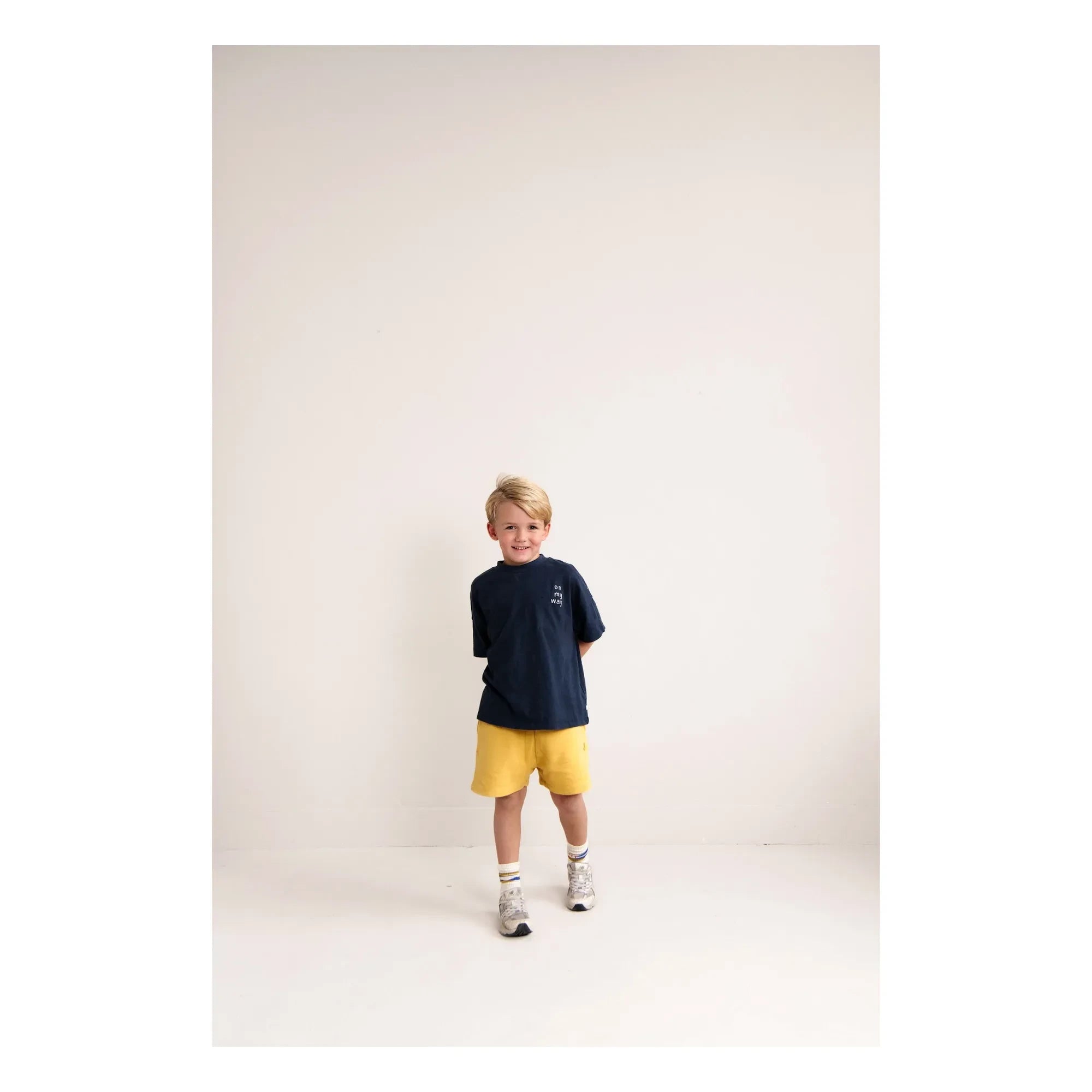 Jenest - Oversize T-Shirt Ben On my Way Bio-Baumwolle | Nachtblau