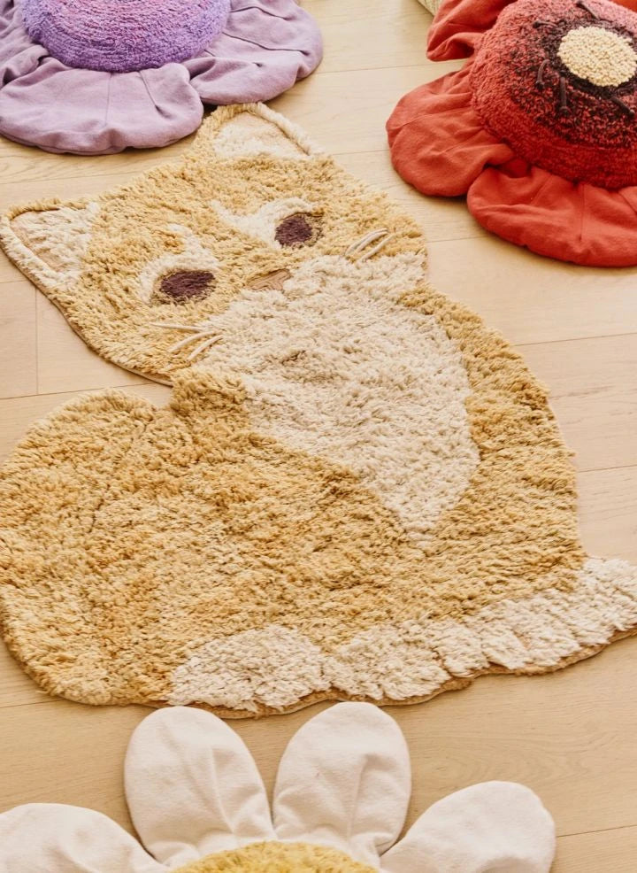 Lorena Canals - Ginger Katzenteppich | Orange