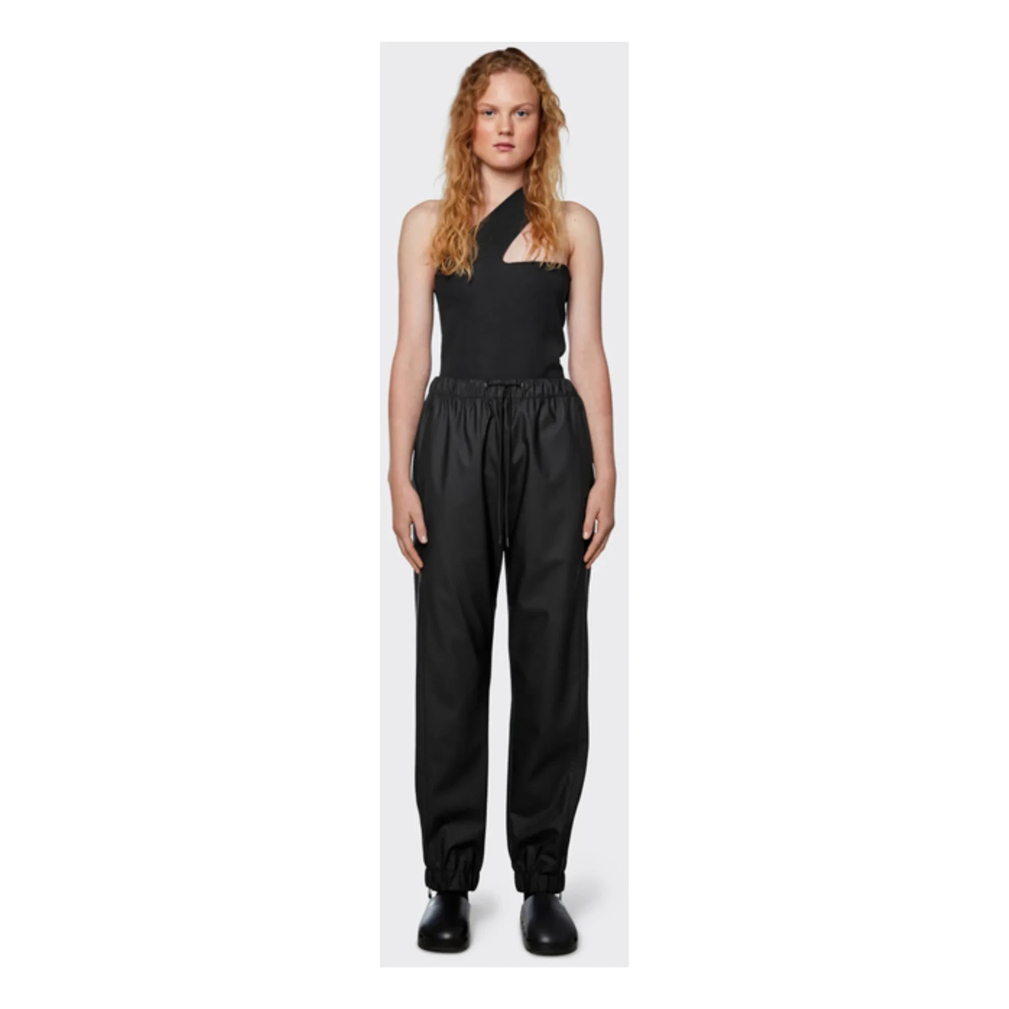 Rains – Unisex Wasserdichte Regular Hose | Schwarz