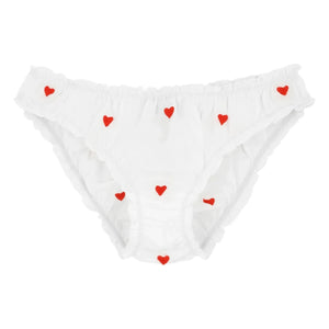Scarlette Ateliers - Valentinstag-Slip | Weiß