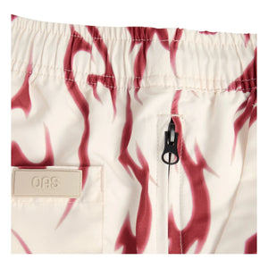 OAS – Badeshorts Tribalo | Rot