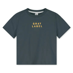Gray Label - Oversize T-shirt Gray Label Organik Pamuk | Gri mavi