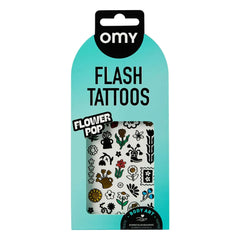 Omy - Flower Pop Geçici Dövmeler