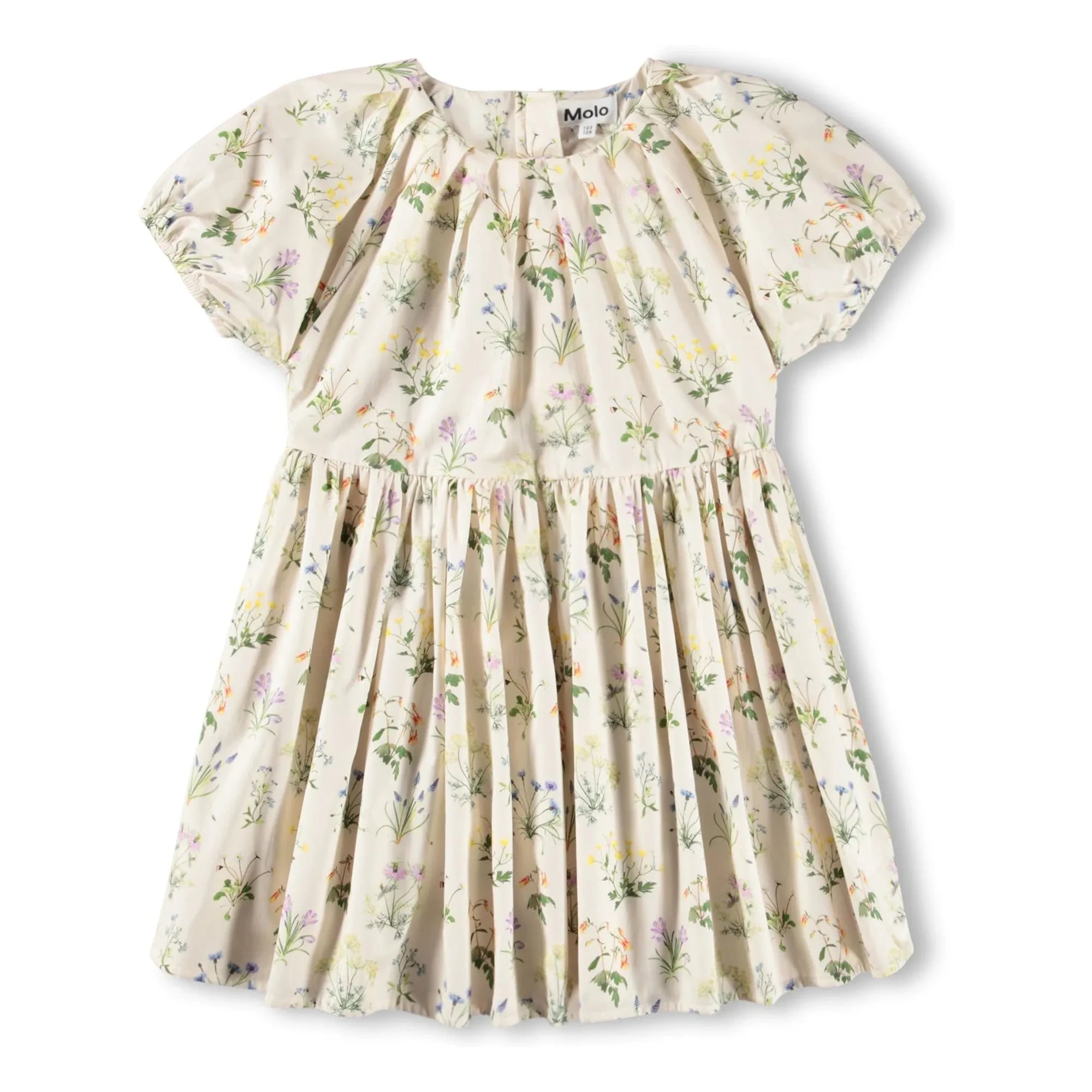 Molo - Christen Fleurie Bio-Baumwollkleid | Creme