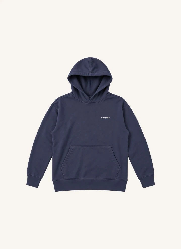 Patagonia - Logo Hoodie | Blau