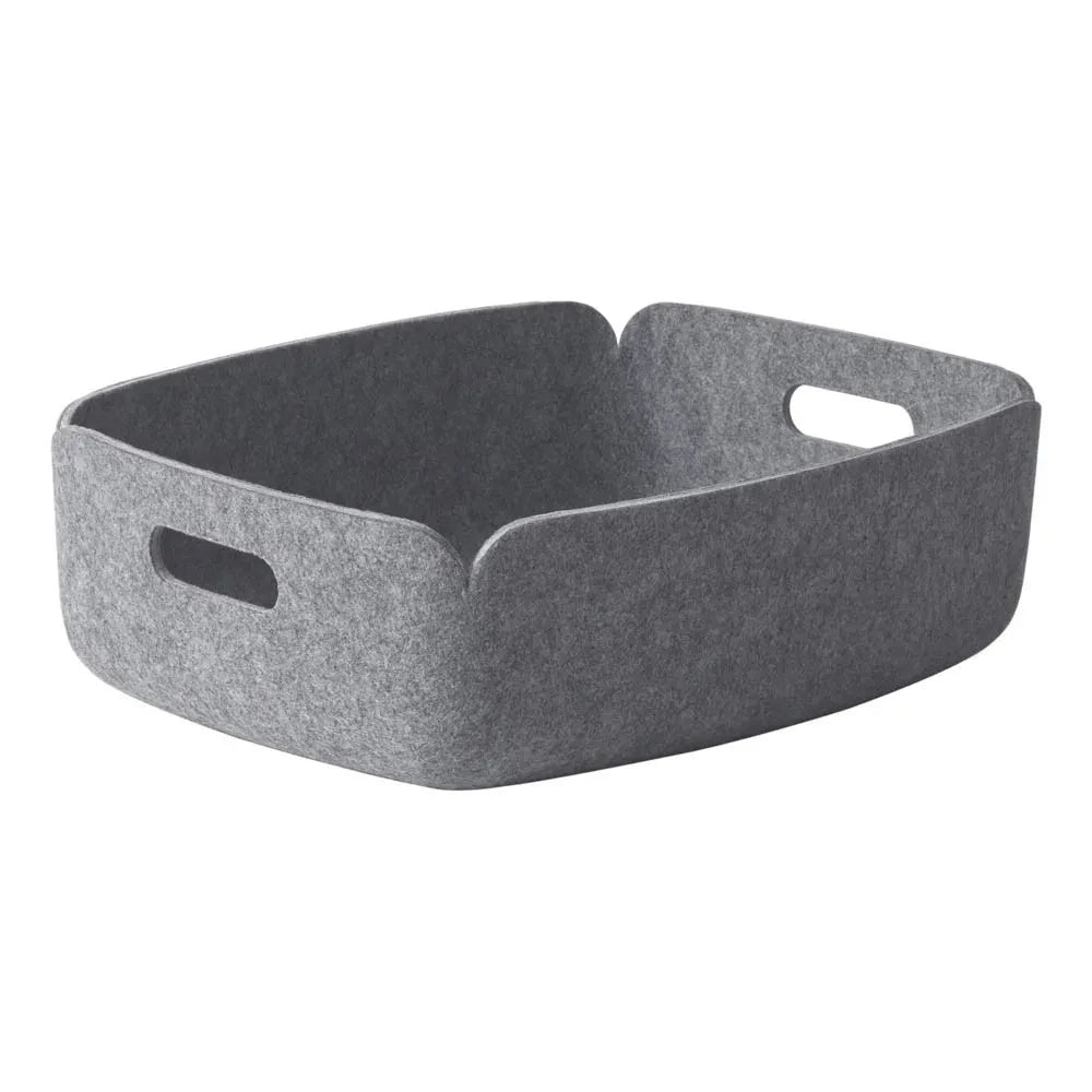 Muuto - Restore Flacher Aufbewahrungskorb