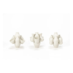 Moustache - Keramikvase Qucha, Jean-Baptiste Fastrez | Creme