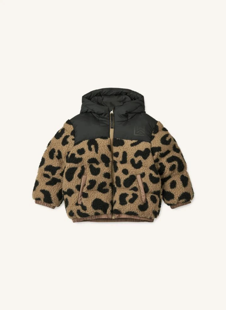Liewood - Niko Sherpa Daunenjacke | Dunkelbraun