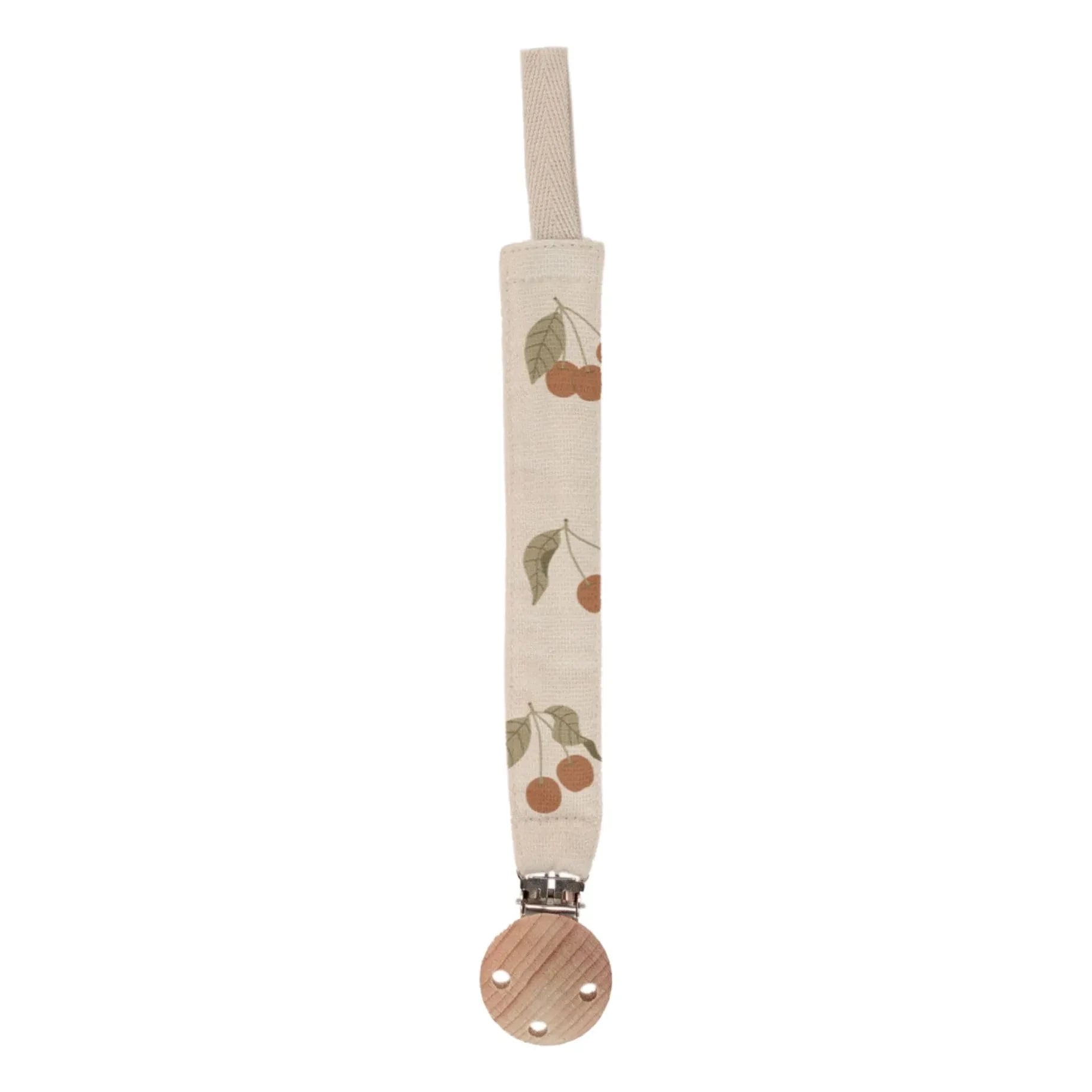 Main Sauvage - Kirsch-Schnullerkette | Beige