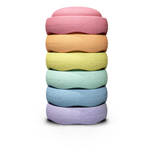Stapelstein - Original Regenbogen | Pastell