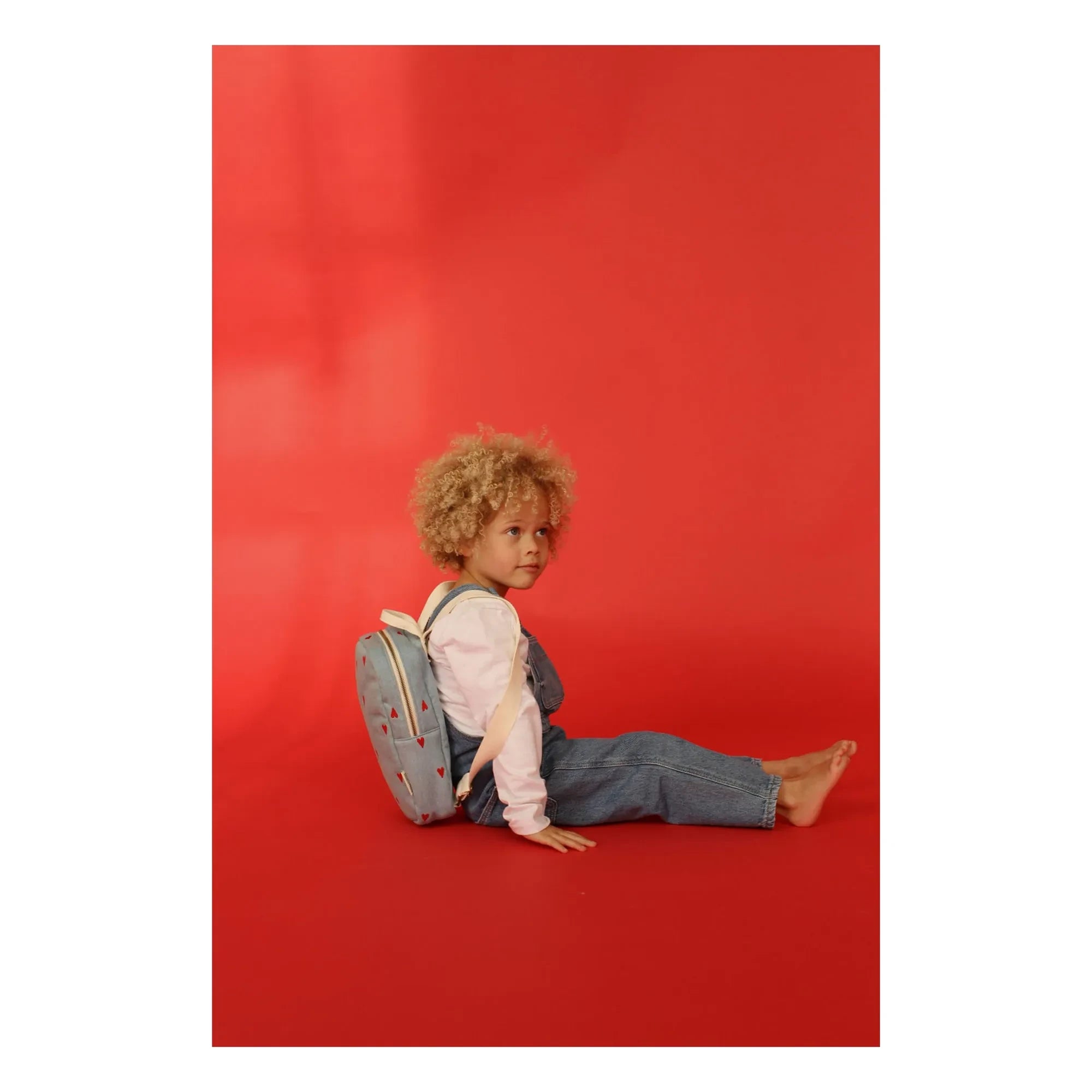 Studio Noos - Hearts Rucksack | Denim
