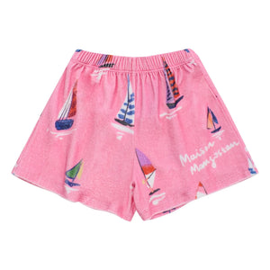 Maison Mangostan – Voiles Eponge Shorts | Rosa