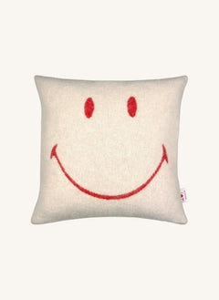 Maison Deux - Wollkissenbezug - Maison Deux x Smiley | Ecru