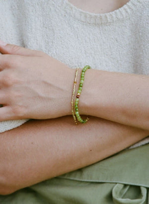 Anni Lu - Grasshopper Armband | Grün