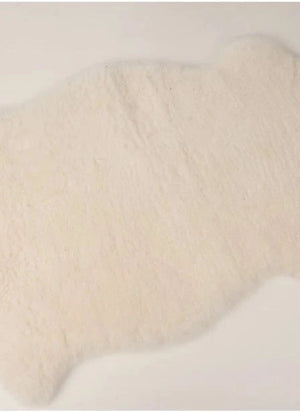 Kaiser - Mimosa Schaffellteppich 90-100 cm | Weiß