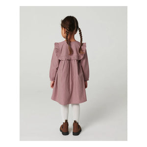 Copenhagen Colors - Besticktes kariertes Kleid | Rosa