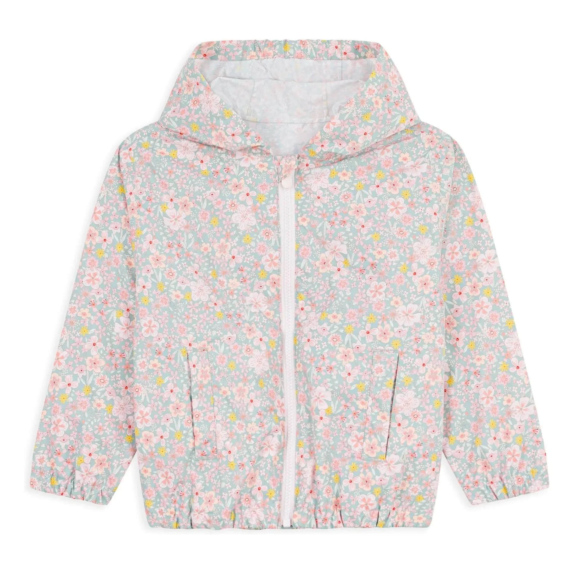Petit Bateau - Windjacke aus recycelten Fasern | Graublau