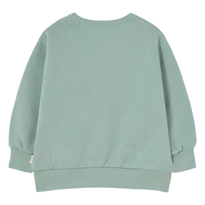 Tinycottons - Swan Sweat Bio-Baumwolle | Graublau
