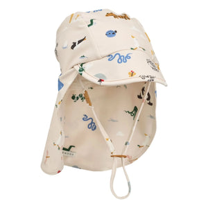 Liewood - Cecilia Tier UV-Schutz-Hut | Ecru