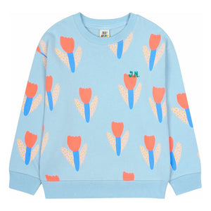Jelly Mallow - Tulip-Sweatshirt | Blau
