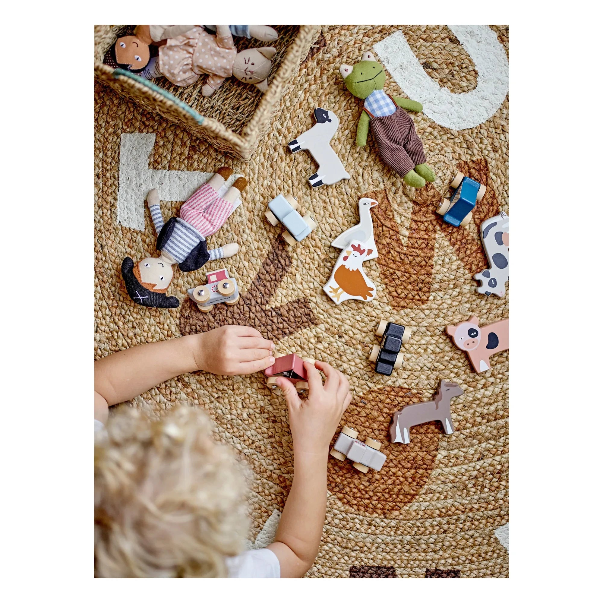 Bloomingville Mini - Kate und Jonah Baumwollspielpuppen