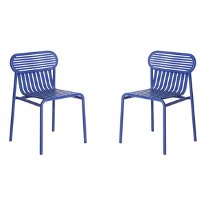 Petite friture - Weekend Stühle - 2er Set | Blau