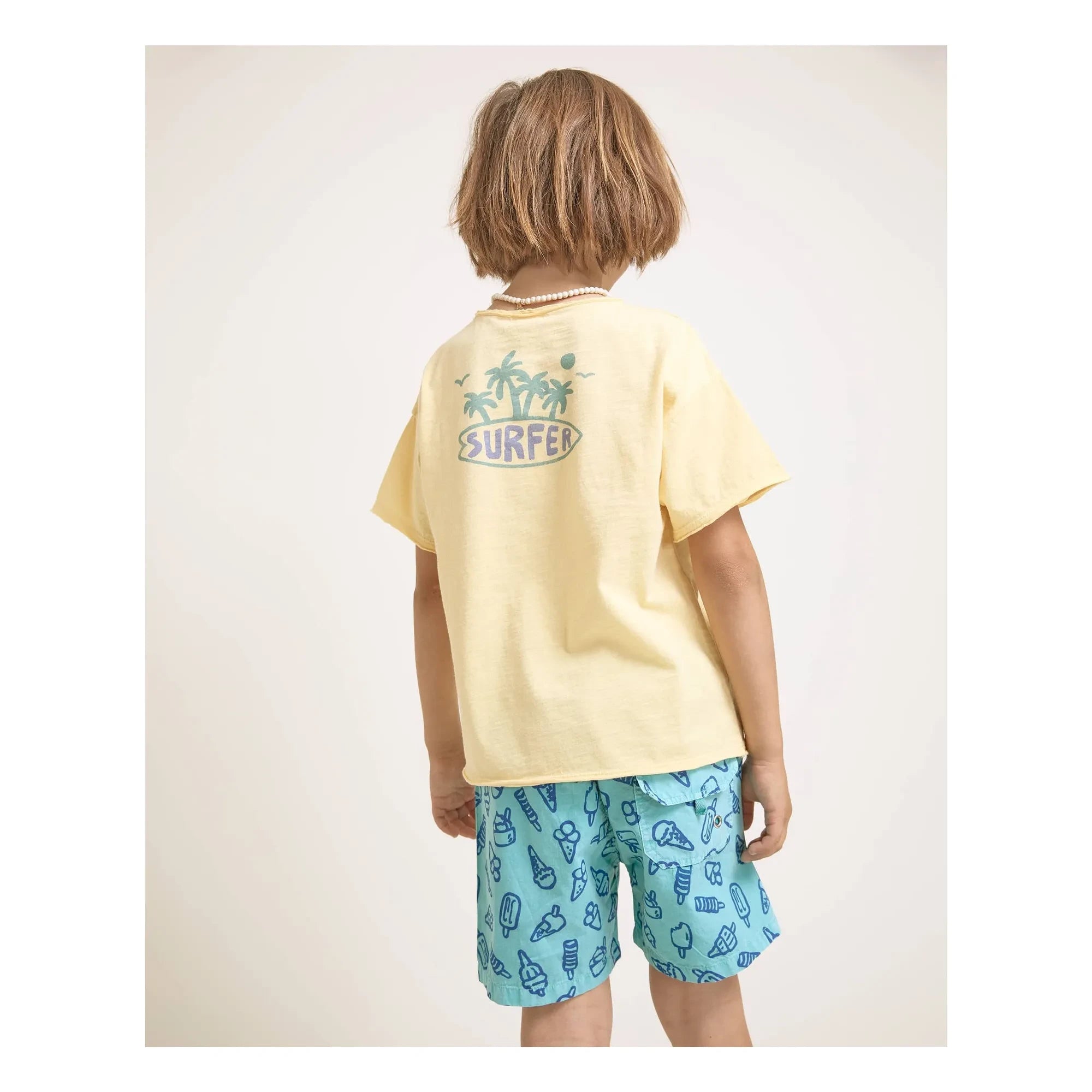 Búho - Surfer T-Shirt Bio-Baumwolle | Gelb